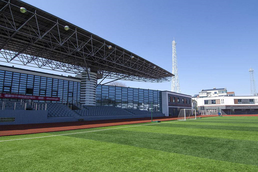 三河体育场看台网架工程